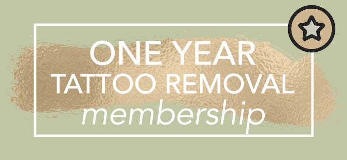 One Year Tattoo Removal Membership